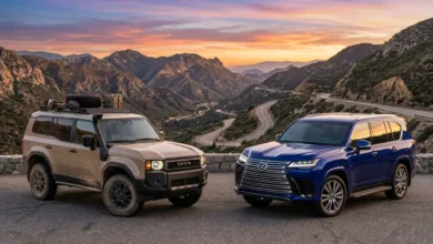 2026 Toyota Land Cruiser vs Lexus LX 600