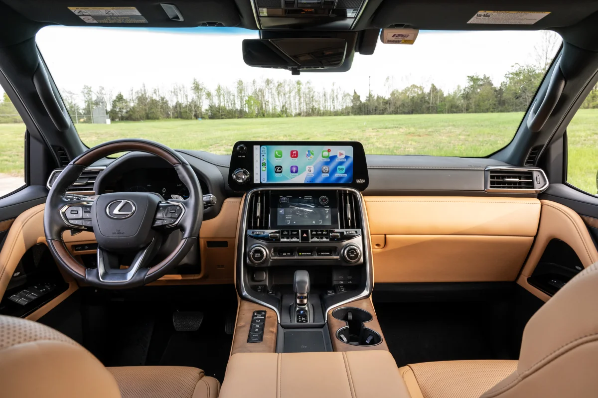 interior 2026 Lexus LX
